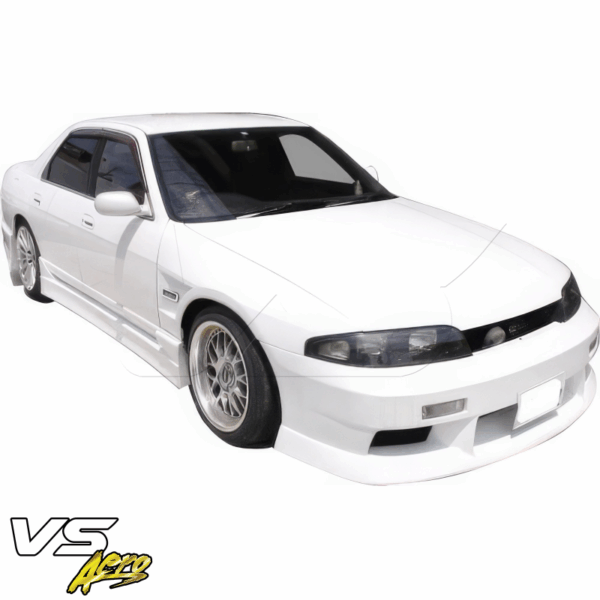 VSaero FRP MSPO Side Skirts for Nissan Skyline (R33) GTS 1995-1998 > 4dr Sedan - Image 3
