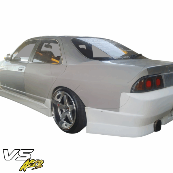 VSaero FRP MSPO Side Skirts for Nissan Skyline (R33) GTS 1995-1998 > 4dr Sedan - Image 4