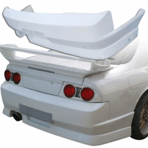 VSaero FRP MSPO Rear Bumper for Nissan Skyline (R33) GTS 1995-1998 > 4dr Sedan