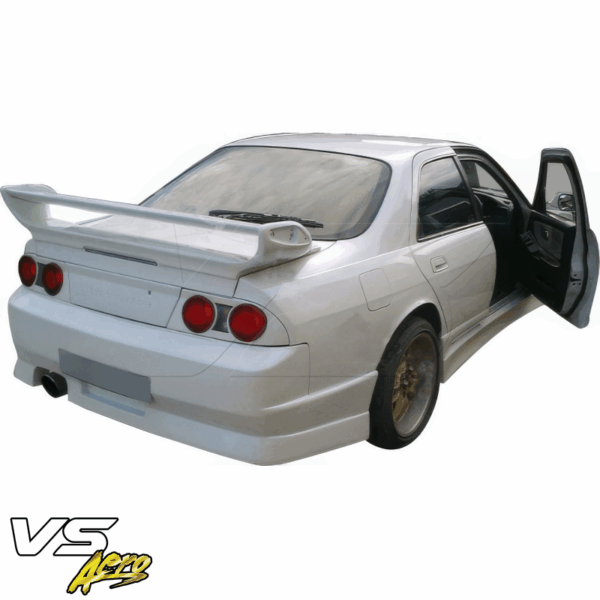 VSaero FRP MSPO Rear Bumper for Nissan Skyline (R33) GTS 1995-1998 > 4dr Sedan - Image 2