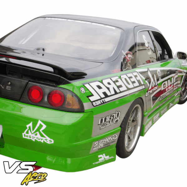 VSaero FRP MSPO Rear Bumper for Nissan Skyline (R33) GTS 1995-1998 > 4dr Sedan - Image 9